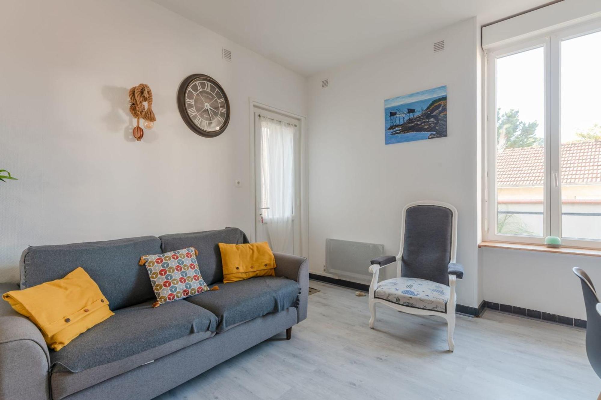 Appartement A 200M Du Chateau Et Du Port Pornic Eksteriør bilde